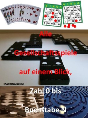 cover image of Alle Gesellschaftsspiele auf einem Blick Teil 1